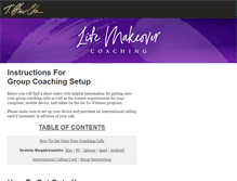 Tablet Screenshot of groupcoachingsetup.com